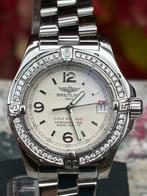 Breitling Colt A77380 Dameshorloge met Diamanten Bezel, Overige merken, Staal, Polshorloge, Ophalen of Verzenden