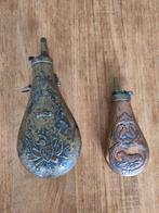 2 Kruidhoorns, koper / messing, Ophalen of Verzenden