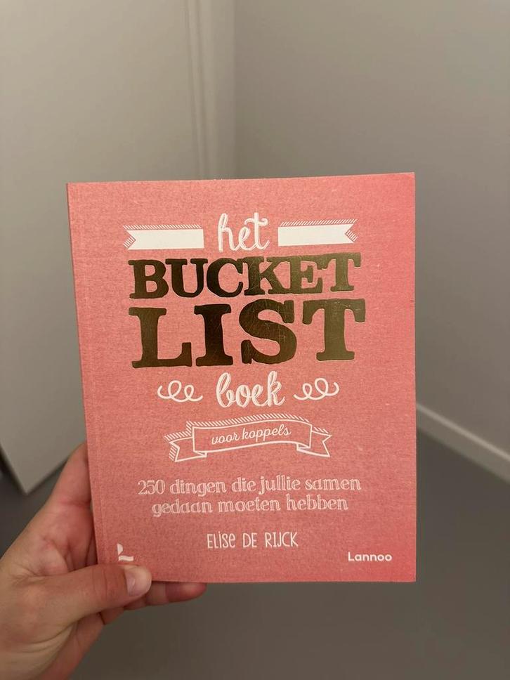 Elise De Rijck - Het Bucketlist boek voor koppels, Boeken, Mode, Zo goed als nieuw, Mode algemeen, Ophalen of Verzenden