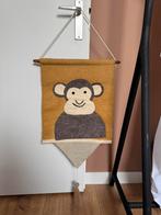 Wanddecoratie aap (vilt), Ophalen of Verzenden, Zo goed als nieuw, Wanddecoratie
