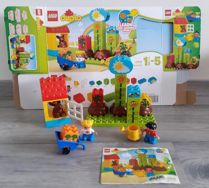 Lego Duplo Town Recreation 10819 My First Garden, Kinderen en Baby's, Speelgoed | Duplo en Lego, Zo goed als nieuw, Duplo, Complete set