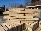Gevelsteen Geel 245x116x38 mm Hilversumsformaat, Doe-het-zelf en Verbouw, Metselstenen, Ophalen, Zo goed als nieuw, Bakstenen