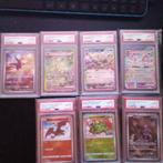 7x psa 10 pokemon kaarten, Ophalen, Zo goed als nieuw, Foil