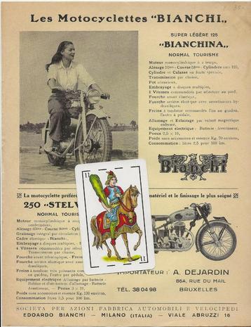 Bianchi Stelvio Bianchina leaflet (Bif) beschikbaar voor biedingen