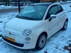 fiat 500 automaat,panoramadak,sportvelgen,chrome pakket, Auto's, Euro 5, 86 pk, 875 cc, Wit