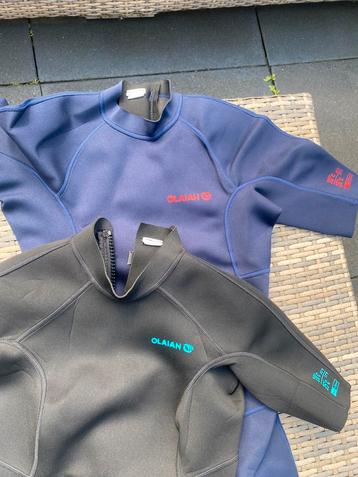 Wetsuits (2) voor kinderen van 14,15,16 jaar beschikbaar voor biedingen