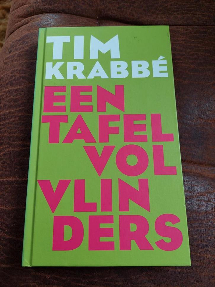 Een tafel vol vlinders - Tim Krabbé, Boeken, Boekenweekgeschenken, Zo goed als nieuw, Ophalen of Verzenden