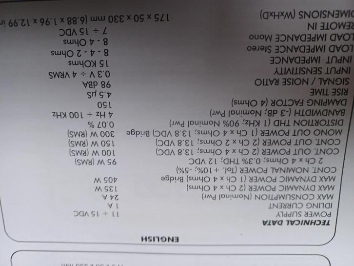 Audison versterker, Auto diversen, Autospeakers, Zo goed als nieuw, Ophalen of Verzenden