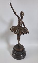 Prachtige bronzen ballerina, Antiek en Kunst, Ophalen of Verzenden