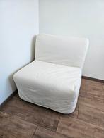 Slaap stoel/bank, Huis en Inrichting, Ophalen, 90 cm, Wit, Zo goed als nieuw