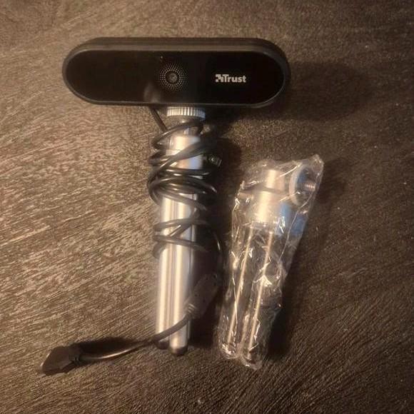 Trust Tyro Full HD Webcam - Zo goed als nieuw!, Computers en Software, Webcams, Zo goed als nieuw, Bedraad, ChromeOS, MacOS, Windows