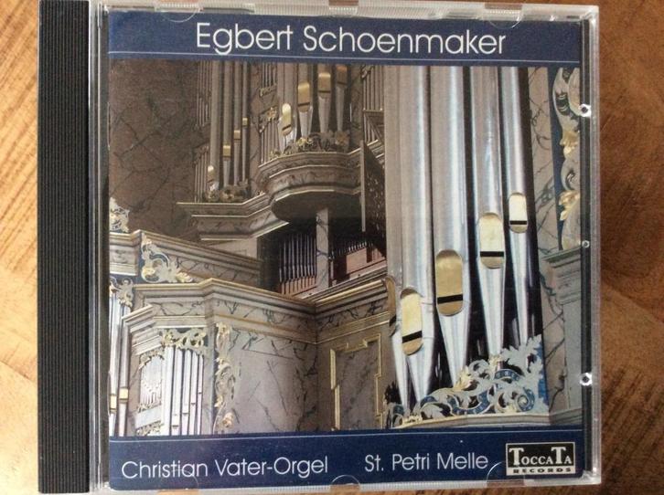 Orgel - Egbert Schoenmaker, Vater orgel Melle., Cd's en Dvd's, Cd's | Klassiek, Zo goed als nieuw, Overige typen, Barok, Ophalen of Verzenden