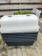 Tuinbakken met deksel en poten + reservebak, Ophalen, Gebruikt, Kweekbak