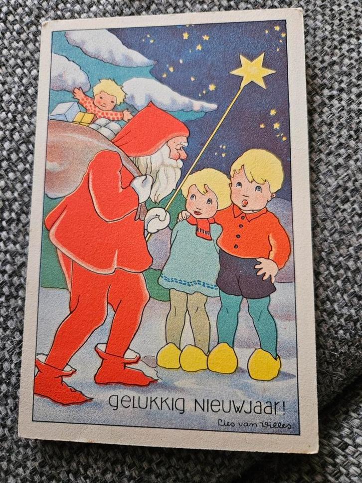 Cies van Iersel kerstman, Verzamelen, Ansichtkaarten | Themakaarten, Ophalen of Verzenden