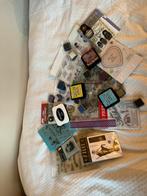 Stempelset en Inktpads, Ophalen, Zo goed als nieuw