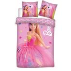 Barbie Dekbedovertrek 140 x 200 cm - Roze, Meisje, Dekbedovertrek, Nieuw, Ophalen of Verzenden