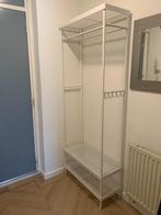 Ikea garderobe rek metaal wit 77x32x192, Ophalen, Zo goed als nieuw