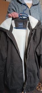 Heren winter jas met bond, Kleding | Heren, Jassen | Winter, Ophalen of Verzenden, Zo goed als nieuw, Maat 56/58 (XL), Zwart