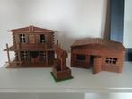 houten huisjes met waterput cowboy Western  etc, Antiek en Kunst, Ophalen of Verzenden
