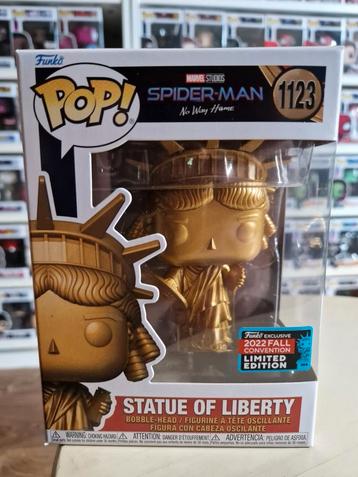 Funko Statue of Liberty Spider-Man No Way Home beschikbaar voor biedingen