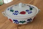 Dekschaal Boerenbont, Huis en Inrichting, Keuken | Servies, Ophalen of Verzenden, Aardewerk, Boerenbont, Schaal of Schalen