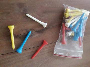 Te koop: Golf tees. ( kunststof) beschikbaar voor biedingen