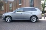 Mitsubishi Outlander 2.0 DOHC MIVEC PHEV TWEEDE EIGENAAR, Zwart, 4 cilinders, Leder en Stof, Origineel Nederlands