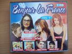 Bonjour La France 4 (2-CD) Serge Gainsbourg, Hugues Aufray,, Ophalen of Verzenden, Zo goed als nieuw