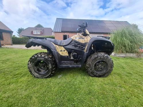 Kymco mxu500 quad 4x4 camo kleur!! 3000 km met kenteken!, Motoren, Quads en Trikes, Ophalen