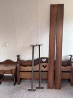 Gratis op te halen bed + nachtkastjes, Huis en Inrichting, Ophalen, Gebruikt, Hout