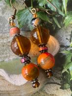 Cognac-oranjekleurige hangers. Actie!, Ophalen of Verzenden, Zo goed als nieuw, Overige materialen