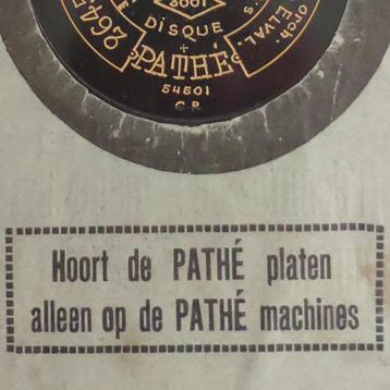 Verzameling Pathéplaten voor Pathéphone diverse maten Pathé beschikbaar voor biedingen