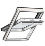 VELUX DAKRAAM GGU CK02 KUNSTSTOF 55X78 CM INCL. GOOTSTUK, Ophalen of Verzenden, Nieuw, Minder dan 80 cm, Dakraam