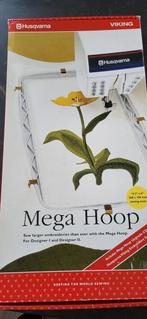 mega hoop husqvarna, Hobby en Vrije tijd, Borduren en Borduurmachines, Ophalen of Verzenden, Nieuw, Borduurmachine