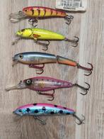 5 kleine plugjes 7 tot 10 cm ( kunstaas ), Ophalen of Verzenden, Zo goed als nieuw, Overige typen