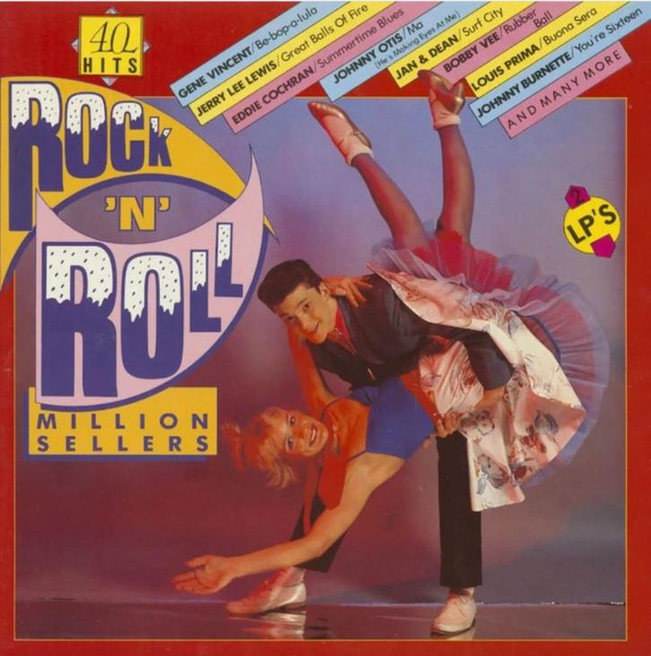 Rock 'N' Roll Million Sellers 2xlp, Cd's en Dvd's, Vinyl | Verzamelalbums, Pop, 12 inch, Ophalen of Verzenden
