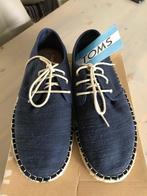 Toms donker blauwe veterschoen., Blauw, Toms, Zo goed als nieuw, Veterschoenen