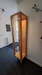Vitrinekast met verlichting, Huis en Inrichting, Kasten | Vitrinekasten, Ophalen, 25 tot 50 cm, Gebruikt, Met deur(en)