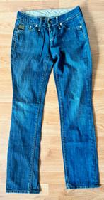 G-star 104506 size 28/34, Kleding | Dames, Spijkerbroeken en Jeans, Gedragen, Blauw, W28 - W29 (confectie 36), Ophalen of Verzenden