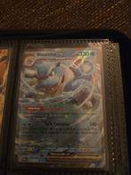 Blastoise EX - Zeldzame Pokémonkaart, Ophalen of Verzenden, Gebruikt, Losse kaart, Foil