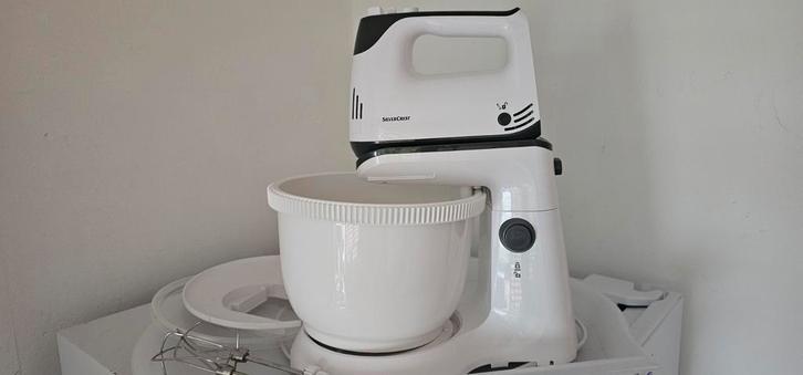 Silvercrest Keukenmixer met Kom, Witgoed en Apparatuur, Keukenmixers, Zo goed als nieuw, 2 tot 3 liter, 3 snelheden of meer, Vaatwasserbestendig
