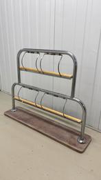 Duo cadeaupapier rolhouder voor toonbankrollen - 50 en 70 cm, Ophalen, Gebruikt