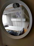 Ronde spiegel geheel gaaf 50 cm doorsnee, Huis en Inrichting, Woonaccessoires | Spiegels, Ophalen, Rond, Zo goed als nieuw, Minder dan 100 cm