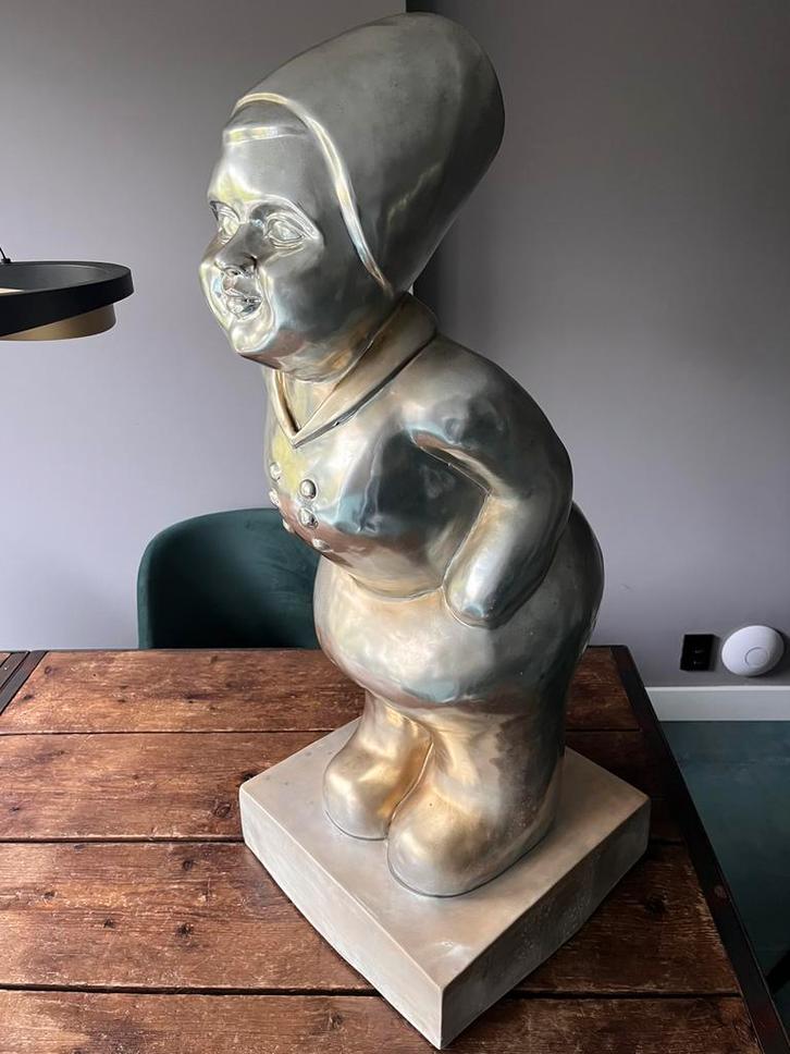 Kussend kopel beelden set, Huis en Inrichting, Woonaccessoires | Overige, Gebruikt, Ophalen