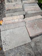 Getrommelde stenen 20*30 (rood/geel), Tuin en Terras, Tegels en Klinkers, Ophalen, Gebruikt, Beton, Klinkers