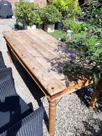 Brocante eettafel tuintafel tafel, Ophalen, Gebruikt, 50 tot 100 cm, Vijf personen of meer