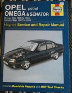 Opel Omega - Senator 1986 - 1994 service & repair manual, Verzenden