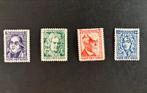 NVPH  220-223 postfris ongestempeld, Postzegels en Munten, Postzegels | Nederland, Ophalen of Verzenden
