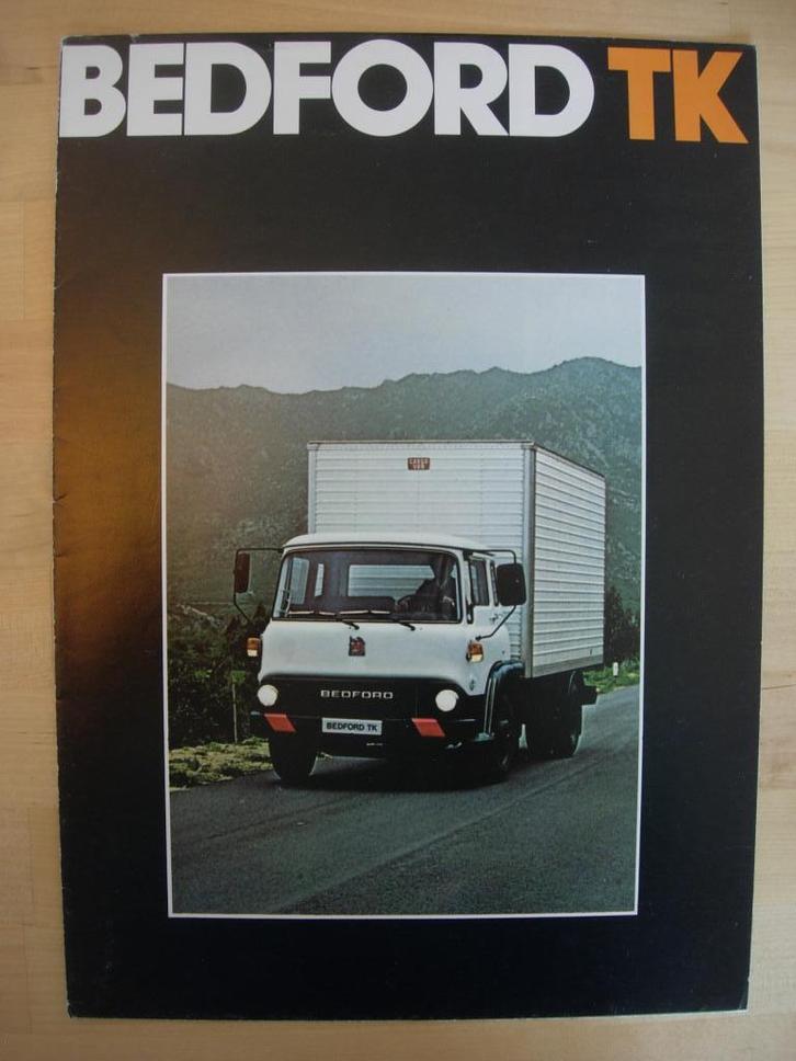 Bedford TK Brochure ca 1982, Boeken, Auto's | Folders en Tijdschriften, Zo goed als nieuw, Overige merken, Ophalen