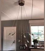 Design Halogeen hanglamp met 12 armen (Dimbaar), Ophalen, Gebruikt, Vintage, Glas